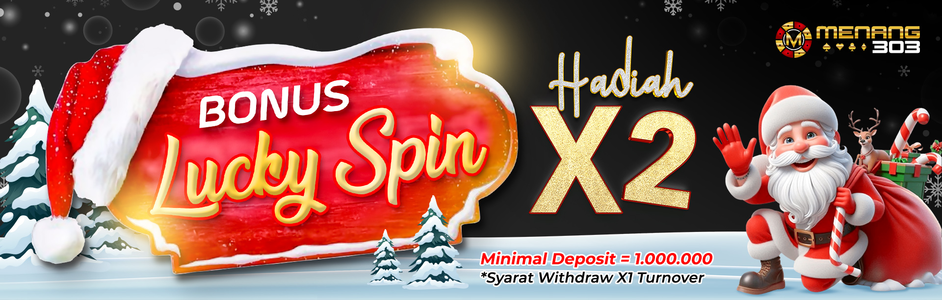 BONUS LUCKY SPIN NATAL 2025