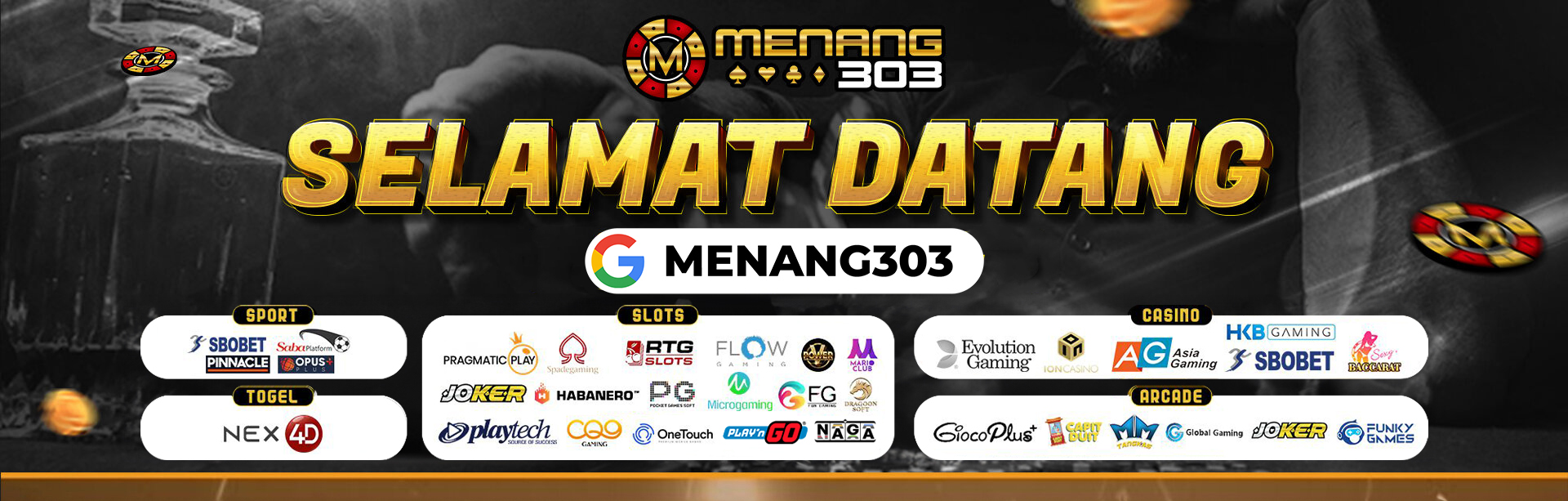 SELAMAT DATANG MENANG303